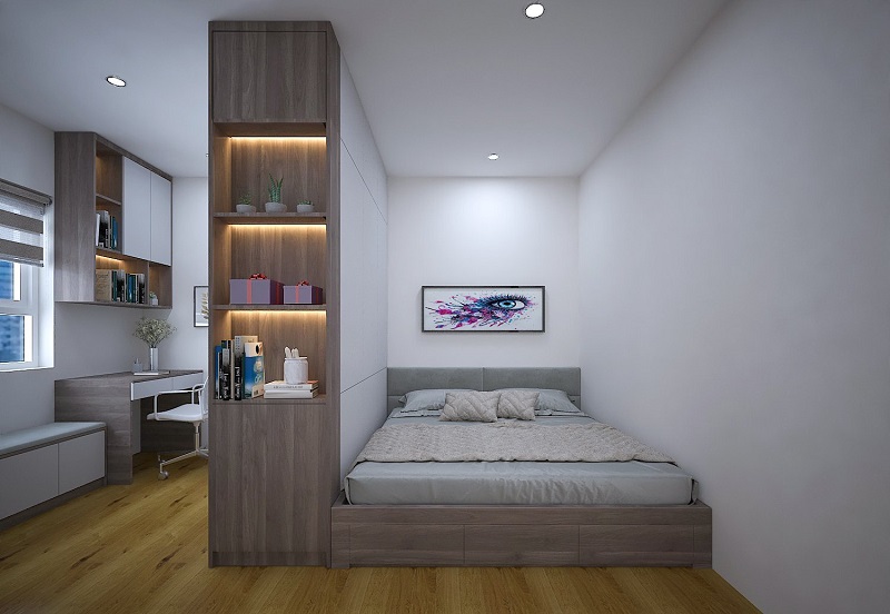 Chung cư 2 phòng ngủ phú gia orchid part nhà bè-3