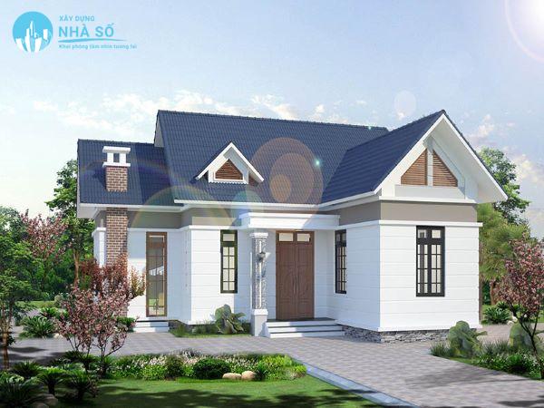 Mẫu Nhà Cấp 4 Mái Thái 200 Triệu hiện đại tiện nghi
