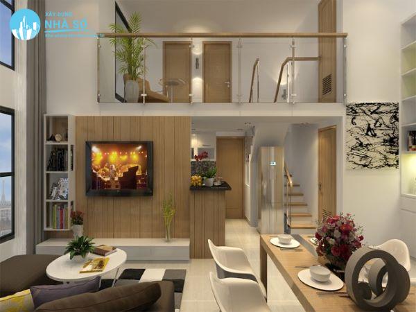 Mẫu nhà cấp 4 mái thái gác lửng 400 triệu hiện đại