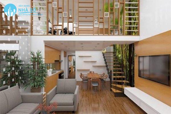 Mẫu nhà cấp 4 mái thái gác lửng 400 triệu ấn tượng