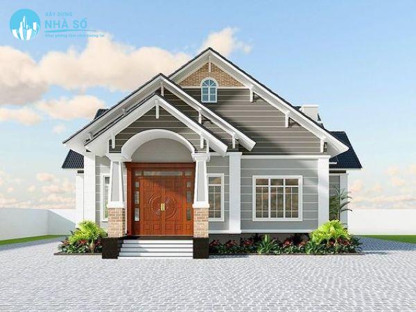 Mẫu nhà cấp 4 100m2 3 phòng ngủ 1 thờ thịnh hành