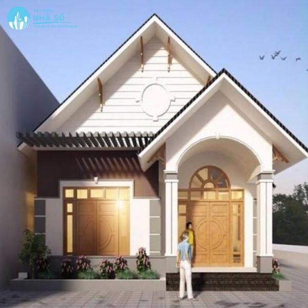 Mẫu nhà cấp 4 100m2 3 phòng ngủ 1 thờ tươi sáng
