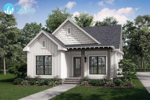 Mẫu nhà cấp 4 2 phòng ngủ 70m2 tiện nghi