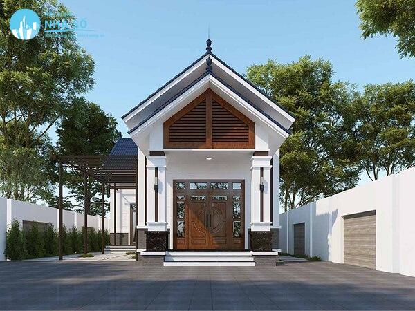 Mẫu nhà cấp 4 3 phòng ngủ 300 triệu hiện đại