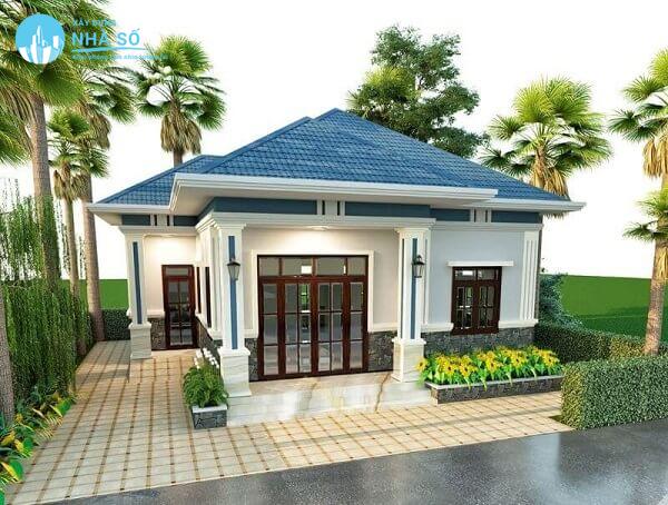 Mẫu nhà cấp 4 3 phòng ngủ 300 triệu tiện nghi
