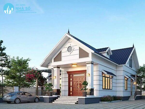 Mẫu nhà cấp 4 3 phòng ngủ 500 triệu thiết kế thông minh