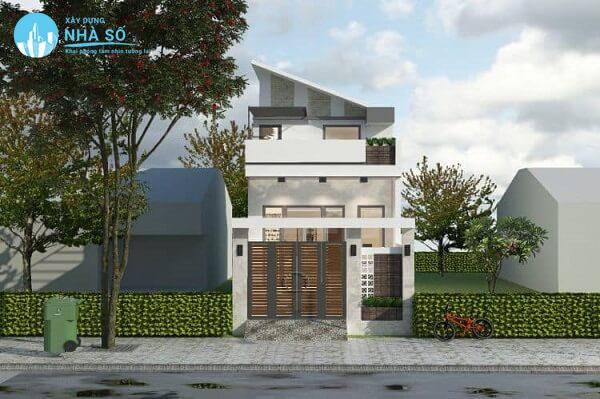 Mẫu nhà cấp 4 6x15m 3 phòng ngủ hiện đại