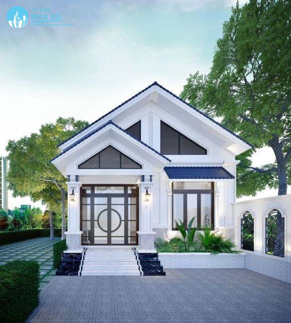 Mẫu nhà cấp 4 3 phòng ngủ 500 triệu diện tích nhỏ gọn