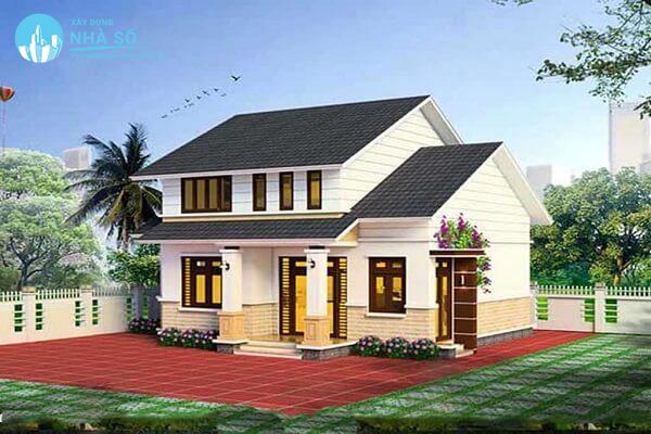 Mẫu nhà cấp 4 6x20m 3 phòng ngủ sáng tạo