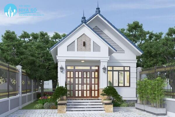 Mẫu nhà cấp 4 7x15m 3 phòng ngủ tối ưu không gian