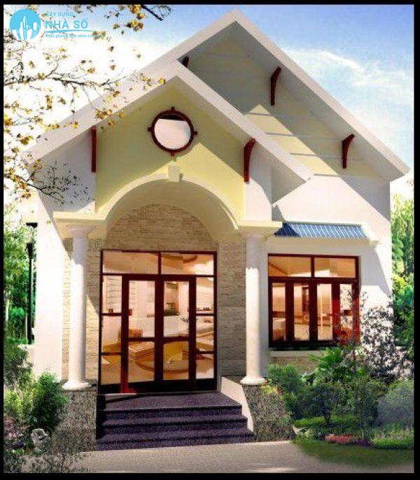 Mẫu nhà cấp 4 3 phòng ngủ 70m2 đơn giản