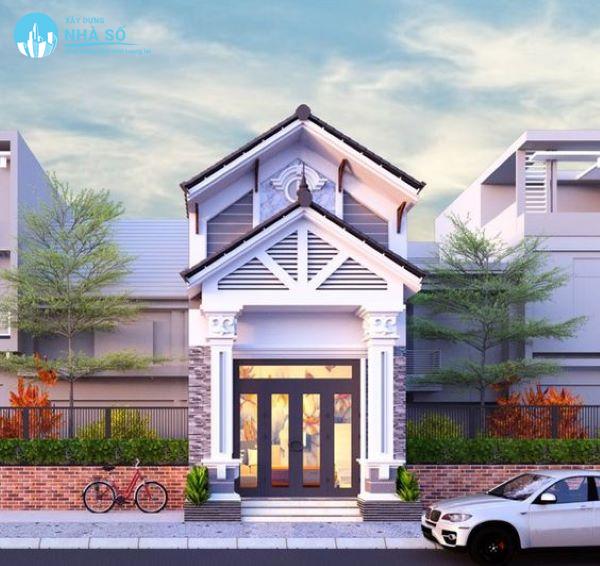Mẫu nhà cấp 4 3 phòng ngủ 70m2 tiện nghi