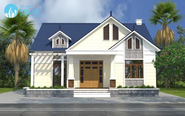 Mẫu nhà cấp 4 3 phòng ngủ 70m2 sáng tạo
