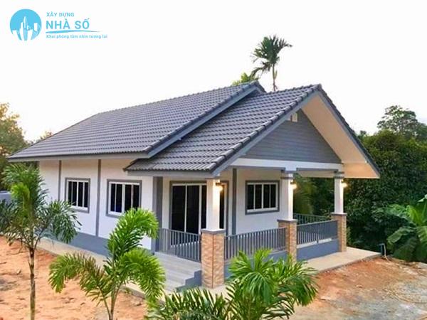 Mẫu nhà cấp 4 4 phòng ngủ 500 triệu thiết kế thông minh