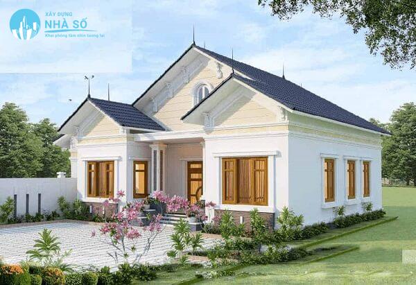 Mẫu nhà cấp 4 4 phòng ngủ 150m2 thiết kế thông minh