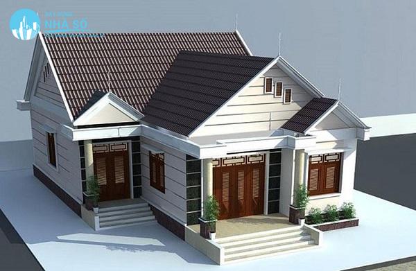 Mẫu nhà cấp 4 4 phòng ngủ 150m2 tiết kiệm chi phí