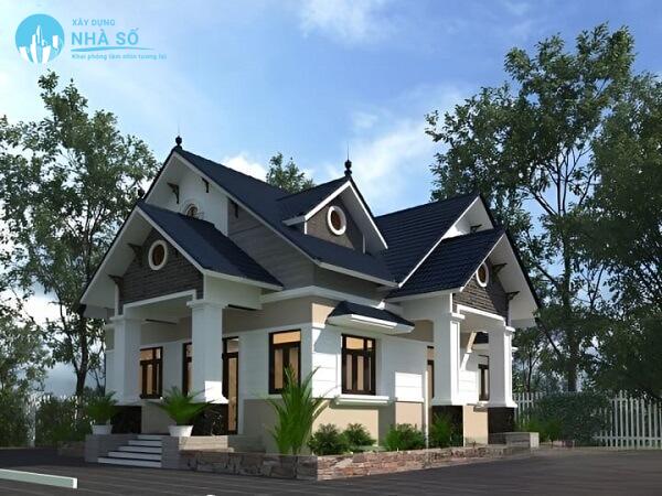 Mẫu nhà cấp 4 4 phòng ngủ 150m2 diện tích rộng rãi