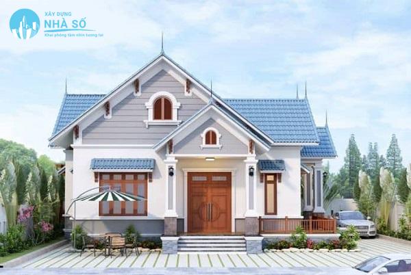 Mẫu nhà cấp 4 4 phòng ngủ 500 triệu hiện đại