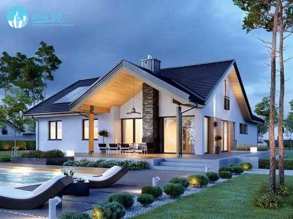 Mẫu nhà cấp 4 4 phòng ngủ 500 triệu tiện nghi