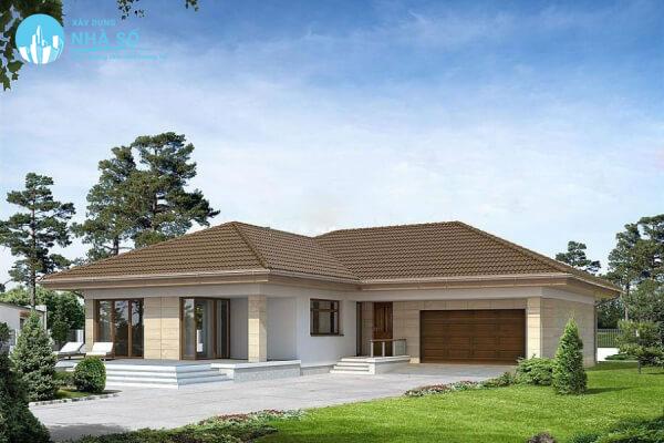 Mẫu nhà cấp 4 4 phòng ngủ 400 triệu sáng tạo