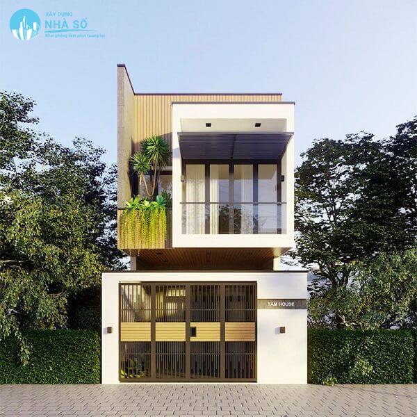 Bố trí phòng hợp lý cho mẫu nhà cấp 4 đẹp 6x15 mái tôn