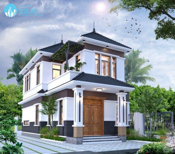 Mẫu nhà cấp 4 6x15 mặt tiền rộng