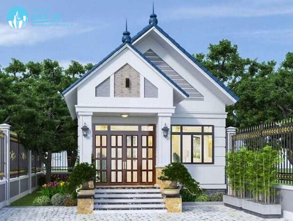 Sân vườn thoáng mát cho mẫu nhà cấp 4 6x15