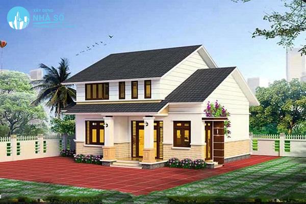 Sân vườn thoáng mát cho mẫu nhà cấp 4 6x20