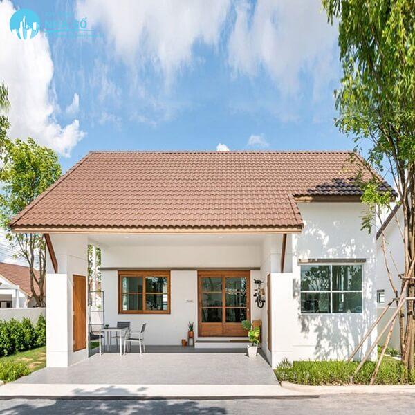 Mẫu nhà cấp 4 6x20m 3 phòng ngủ sang trọng
