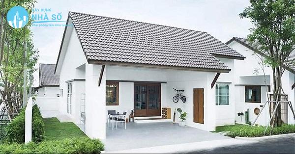 Mẫu nhà cấp 4 6x20m 3 phòng ngủ thân thiện môi trường