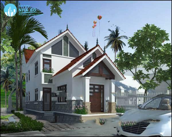 Mẫu nhà cấp 4 6x15m 3 phòng ngủ sang trọng