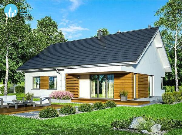 Mẫu nhà cấp 4 6x15m 3 phòng ngủ tiết kiệm chi phí