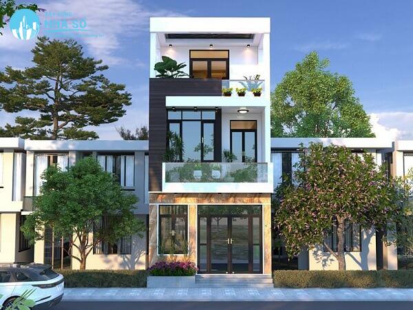 Mẫu Nhà Phố Đẹp, Hiện Đại, Ấn Tượng
