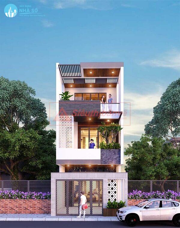 Mẫu nhà phố 3 tầng xu hướng mới