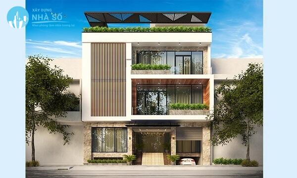 Mẫu nhà phố có tầng hầm lôi cuốn