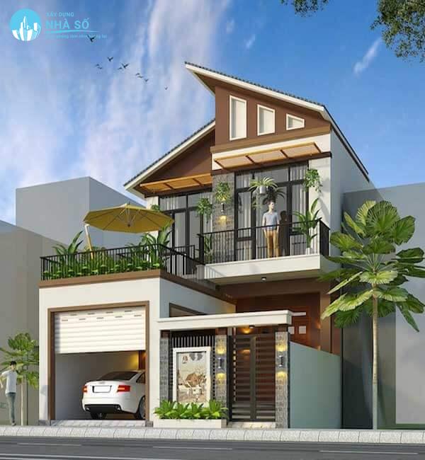 Mẫu nhà phố có tầng hầm đẹp mắt và tinh tế