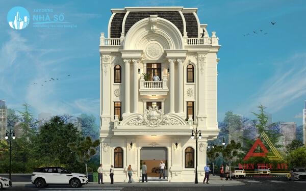 Mẫu nhà phố cổ điển lối thiết kế đầy cuốn hút