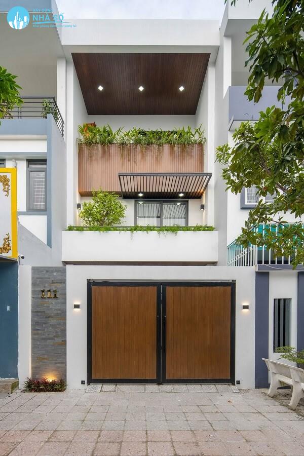 Mẫu nhà phố 5x20 thiết kế hài hòa và đơn giản