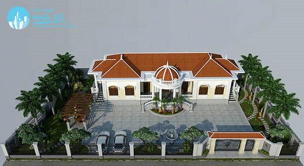 Mẫu Biệt Thự 1 Tầng 3 Phòng Ngủ Đẹp, Hiện Đại Năm 2025