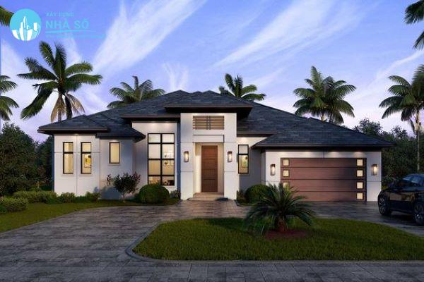 Mẫu biệt thự cổ điển 1 tầng thịnh hành