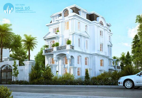 Mẫu Biệt Thự đơn giản đẹp mắt và phong thái thành công