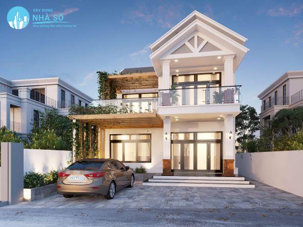 Biệt thự mini 2 tầng 100m2 sang trọng