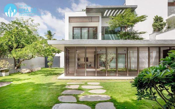 Mẫu biệt thự mini 2 tầng độc đáo