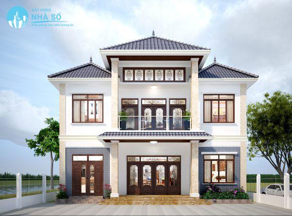 Biệt thự mini 2 tầng 80m2 cổ điẻn