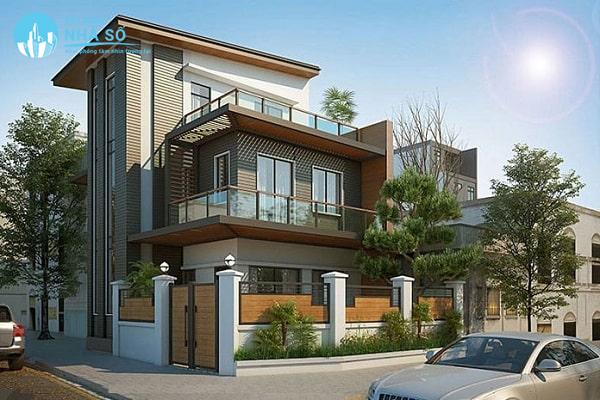 Biệt thự mini 2 tầng 80m2 ấn tượng