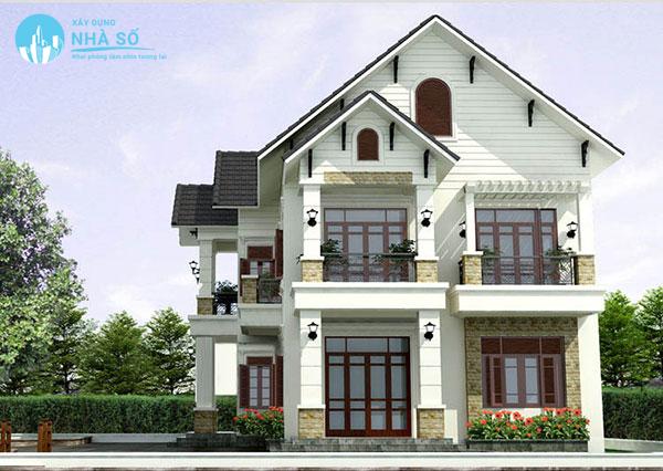 Biệt thự mini 2 tầng 80m2 thịnh hành