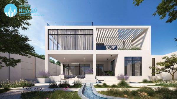 Biệt thự mini 2 tầng 80m2 tươi sáng