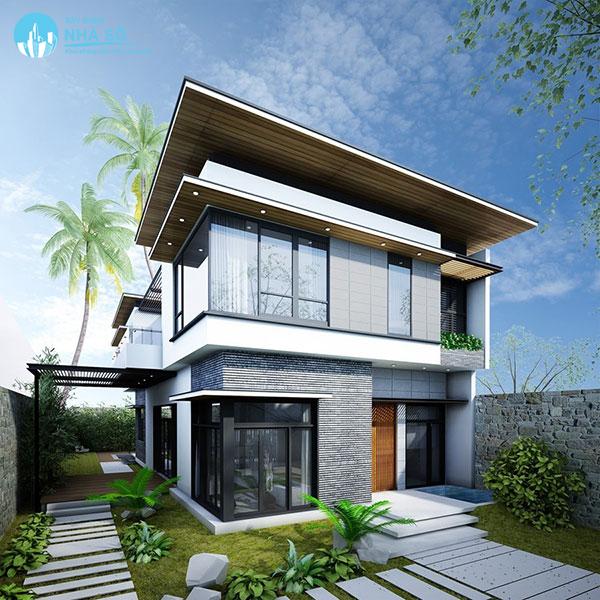 Biệt thự mini 2 tầng 80m2 mới