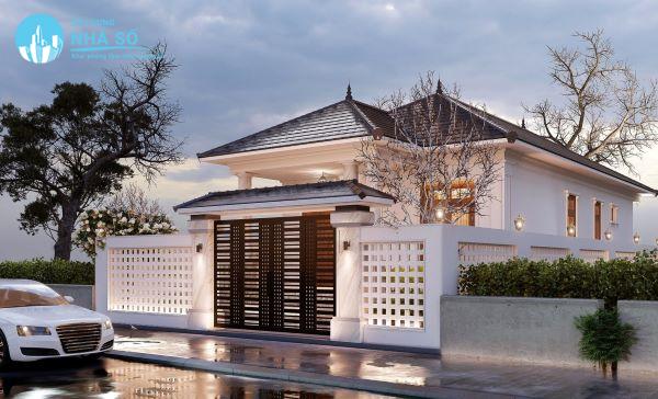 Mẫu biệt thự mini cấp 4 phong cách Nhật
