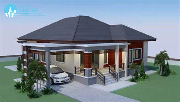 Mẫu biệt thự mini cấp 4 tiện nghi